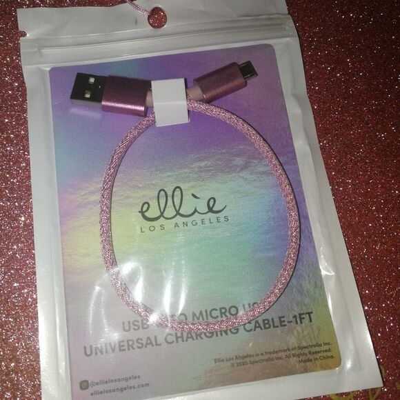 NORDSTROM ELLIE LOS ANGELES Pretty Power Kit In Light/pastel Pink NWT - Picture 4 of 10